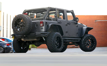 Jeep Wrangler wrapped in 3M Matte Dark Grey - Ultimate Car Wraps Warrnambool